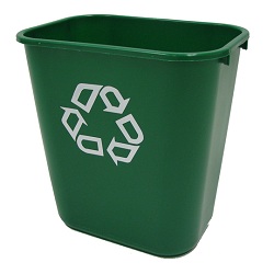 CONTAINER RECYCLING DESKSIDE GR 28 QT 12/CS